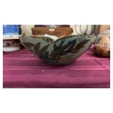 HAND MADE MEXICAN POTTERY DISH BOUGHT FROM BUD