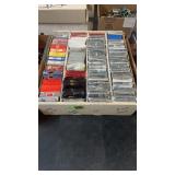 BX OF UNOPENED PACKS OF BASEBALL, BASKETBALL,