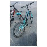 HUFFY FULL SUSPENSION BICYCLE