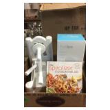 SLICER GRATER, COOKBOOK & PURE SPA