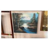 DECOR ART MOUNTAIN PAINTING