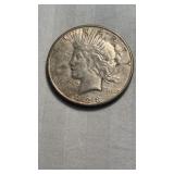 1923-S SILVER PEACE DOLLAR