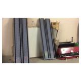 2 BURNER CAMP STOVE, TIME CARD FILES, SAWS & MISC