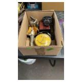 BX W/ WRIST WATCHES, ALARM CLOCK & MISC