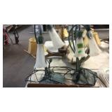 2 TULIP LAMPS