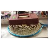 TACKLE BOX & FISHING NET