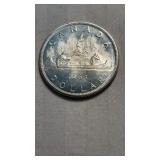 1963 CANADA SILVER DOLLAR