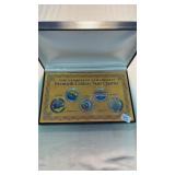 COMPLETE COLORIZED 20TH CENTURY STATE QUARTER SET