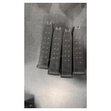 4- 13 ROUND .45 ACP GLOCK MAGAZINES