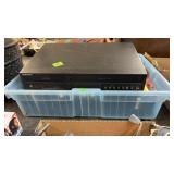 SAMSUNG DVD/VHS PLAYER & VHS TAPES