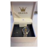OLEVS SKELETON DIAL WATCH