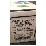 CASE OF RIO BLUE STEEL 6 SHOT GAME LOADS