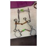 2 SNAFFLE BITS & STRAIGHT BIT