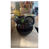 RUBY GLASS PITCHER
