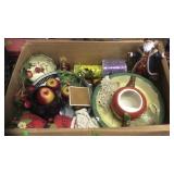 BX OF MISC DECOR ITEMS