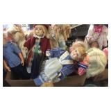 BX OF 9 DOLLS
