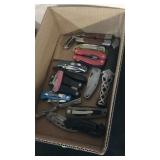 BX OF ASSORTED KNIVES