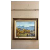 LOIS WESTZSTON OIL ON CANVAS PAINTING