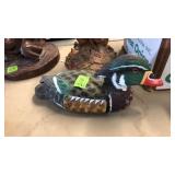 NORTH WEST ARTISAN GUILD CARVED WOOD DUCK DECOY