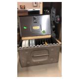 DEJUR FILM STRIP PROJECTOR W/ REELS