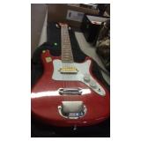 MEMPHIS ELECTRIC GUITAR W/ CASE & SQUIER SIDEKICK