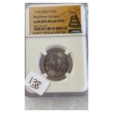 1776-2026 MAYFLOWER COMPACT GEM UNCIRC QUARTER