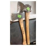 2 HATCHETS
