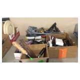 GROUP OF TOOLS & MISC SHOP ITEMS