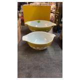2 SPRING BLOSSOM PYREX BOWLS