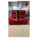 RED VELVET JEWELY BOX