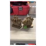 PR OF SHIP BOOKENDS