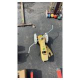 YELLOW TRACTOR SPRINKLER
