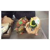 PIG FIGURINE & PIG BANK
