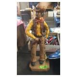 COWBOY STATUE, 17' TALL