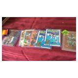 GROUP OF FOOTBALL CARDS, MICHAEL IRVIN, TROY