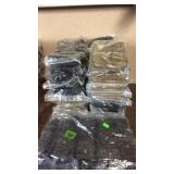 40 MILITARY STYLE POUCHES & BAG OF BELTS