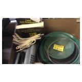 GOLD MINING PANS, PROSPECTOR BOOKS