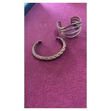 2 COPPER BRACELETS