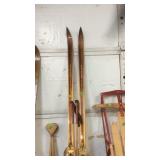 CROSS COUNTRY SKIS & POLES