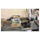GROUP OF NO SALES ITEMS-BOOKS, KITCHEN UTENSILS,
