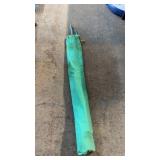 BOAT OARS IN GREEN BAG