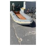 AVON R3-80 12FT INFLATABLE BOAT W/ HONDA 15HP