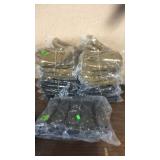 40 MILITARY STYLE POUCHES & BAG OF BELTS