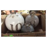 DECORATIVE SET OF 3 HOTHAM FISHING WEIGHTS