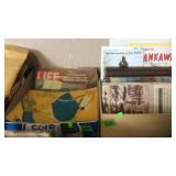 2BX W/ BOOKS & MAGAZINES