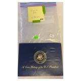 US PRESIDENTS ONE DOLLAR COIN SET W/ 25 COINS