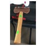 DOUBLE BITTED HAND AXE W/ SHEATH