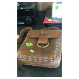 LEATHER SHOULDER BAG