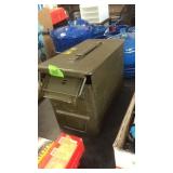 AMMO CAN W/ MISC BRASS 38 SPEC, 30-30, 308 BRITISH
