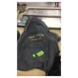 HARLEY DAVIDSON MOTORCYCLE JEAN JACKET SIZE L